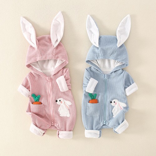 Bell Bear&051 Embroidered Rabbit