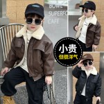 Taobao boy&thick leather jacket