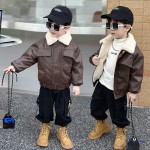 Taobao boy&thick leather jacket