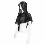 Spring and summer women's lace shawl black sun protection clothing hollow thin top fashion short bat sleeve cardigan jacket