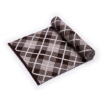 H0066P145 men's winter gift box scarf 100% pure wool scarf Korean style scarf simple trendy plaid long style